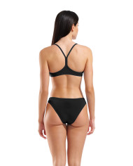 Arena Kadın Bikini Bandeau Solid Siyah Beyaz