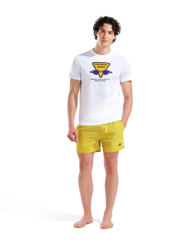 Arena Goggles Prints Erkek Beyaz T-Shirt