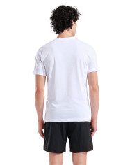 Arena Slippery Surface Print Beyaz T-Shirt