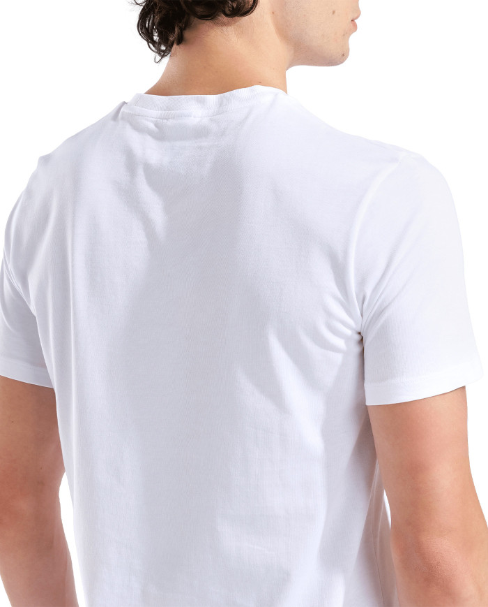 Arena Slippery Surface Print Beyaz T-Shirt