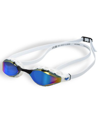 Arena Air Sonic Mirror Unisex Beyaz Yüzücü Gözlüğü