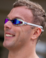 Arena Air Sonic Mirror Unisex Beyaz Yüzücü Gözlüğü