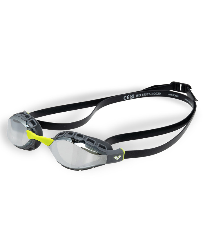 Arena Air Sonic Mirror Unisex Gri Yüzücü Gözlüğü