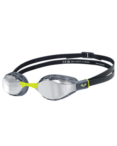 Arena Air Sonic Mirror Unisex Gri Yüzücü Gözlüğü