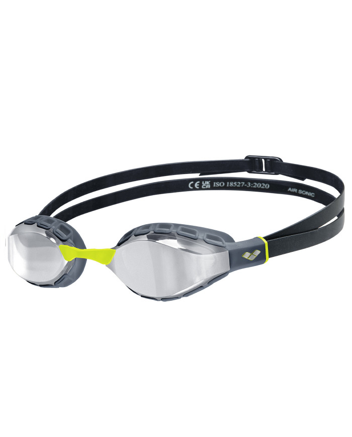 Arena Air Sonic Mirror Unisex Gri Yüzücü Gözlüğü