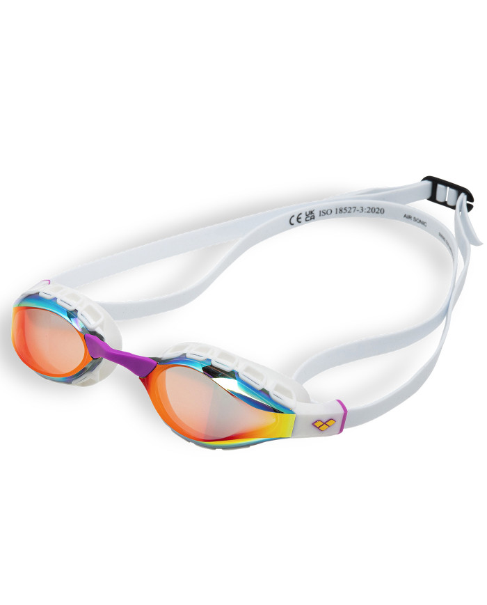 Arena Air Sonic Mirror Unisex Sarı Yüzücü Gözlüğü