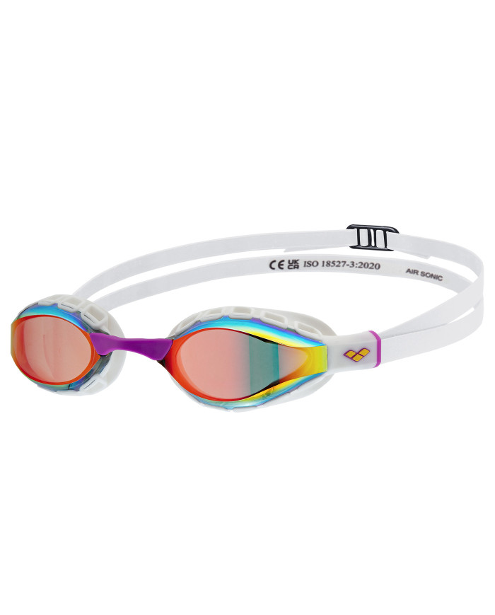 Arena Air Sonic Mirror Unisex Sarı Yüzücü Gözlüğü