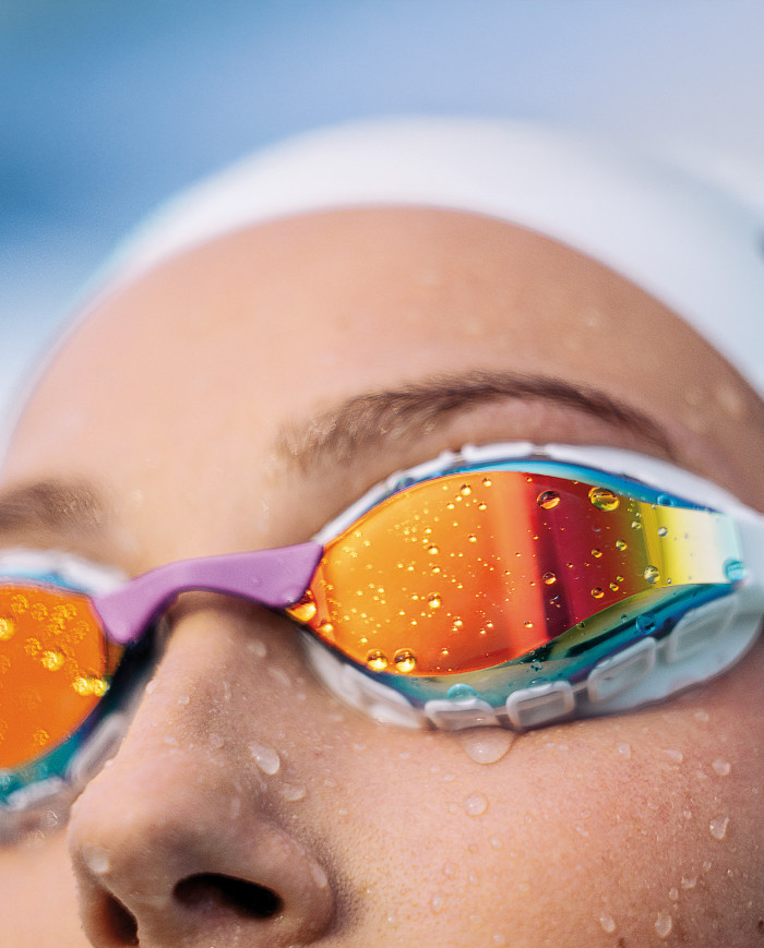 Arena Air Sonic Mirror Unisex Sarı Yüzücü Gözlüğü