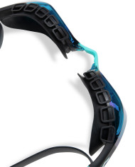 Arena Air Sonic Mirror Unisex Siyah Turkuaz Yüzücü Gözlüğü