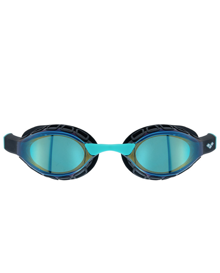 Arena Air Sonic Mirror Unisex Siyah Turkuaz Yüzücü Gözlüğü