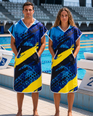 Unisex Havlu Panço - Hızlı Kuruyan Kapüşonlu Bornoz | Sporsuit