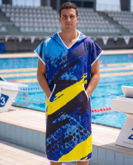 Unisex Havlu Panço - Hızlı Kuruyan Kapüşonlu Bornoz | Sporsuit