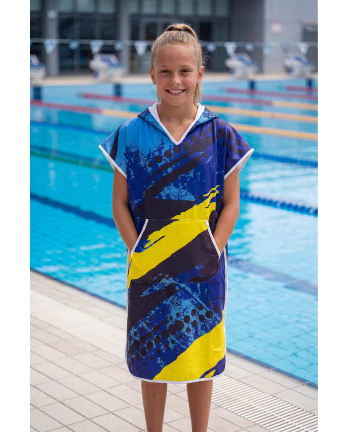 Unisex Havlu Panço - Hızlı Kuruyan Kapüşonlu Bornoz | Sporsuit