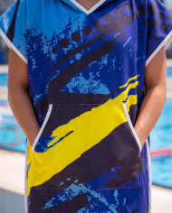 Unisex Havlu Panço - Hızlı Kuruyan Kapüşonlu Bornoz | Sporsuit