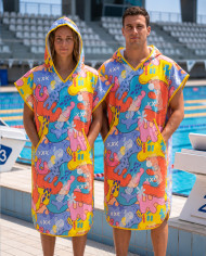 Unisex Havlu Panço - Hızlı Kuruyan Kapüşonlu Bornoz | Sporsuit