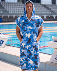 Unisex Havlu Panço - Hızlı Kuruyan Kapüşonlu Bornoz | Sporsuit