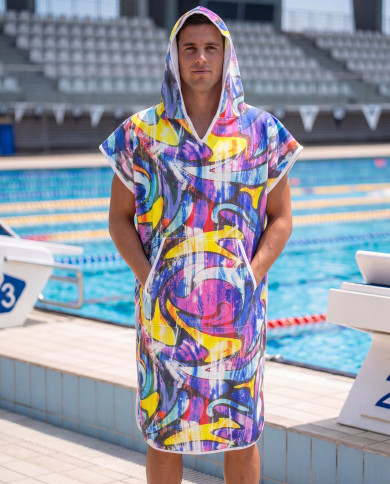 Unisex Havlu Panço - Hızlı Kuruyan Kapüşonlu Bornoz | Sporsuit