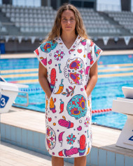 Unisex Havlu Panço - Hızlı Kuruyan Kapüşonlu Bornoz | Sporsuit