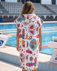Unisex Havlu Panço - Hızlı Kuruyan Kapüşonlu Bornoz | Sporsuit