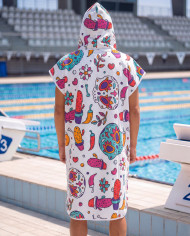 Unisex Havlu Panço - Hızlı Kuruyan Kapüşonlu Bornoz | Sporsuit