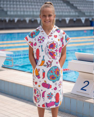 Unisex Havlu Panço - Hızlı Kuruyan Kapüşonlu Bornoz | Sporsuit