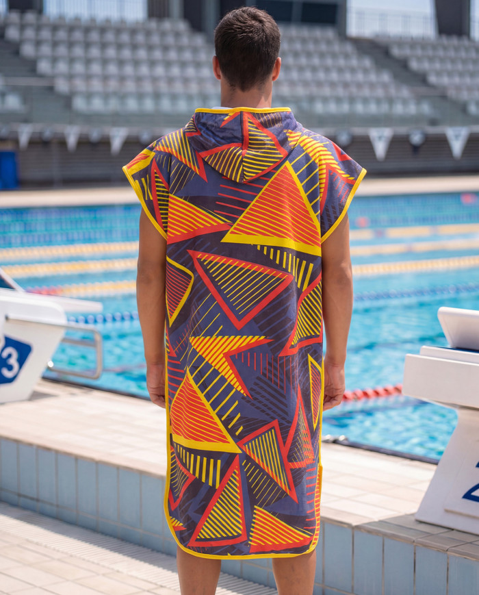 Unisex Havlu Panço - Hızlı Kuruyan Kapüşonlu Bornoz | Sporsuit