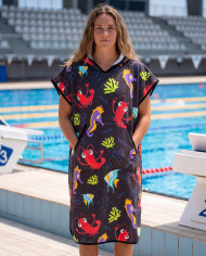 Unisex Havlu Panço - Hızlı Kuruyan Kapüşonlu Bornoz | Sporsuit