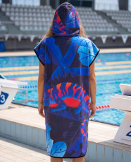 Unisex Havlu Panço - Hızlı Kuruyan Kapüşonlu Bornoz | Sporsuit