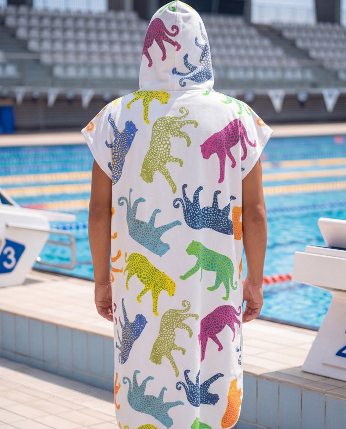 Unisex Havlu Panço - Hızlı Kuruyan Kapüşonlu Bornoz | Sporsuit