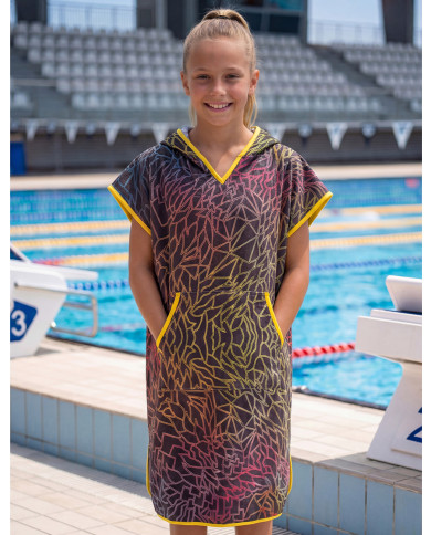 Unisex Havlu Panço - Hızlı Kuruyan Kapüşonlu Bornoz | Sporsuit