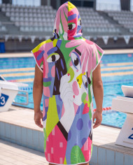 Unisex Havlu Panço - Hızlı Kuruyan Kapüşonlu Bornoz | Sporsuit