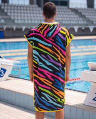 Unisex Havlu Panço - Hızlı Kuruyan Kapüşonlu Bornoz | Sporsuit