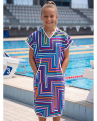 Unisex Havlu Panço - Hızlı Kuruyan Kapüşonlu Bornoz | Sporsuit