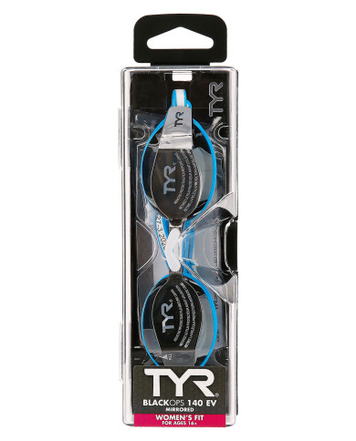 TYR Blackops 140EV Mirror Kadın Yüzücü Yarış Gözlüğü