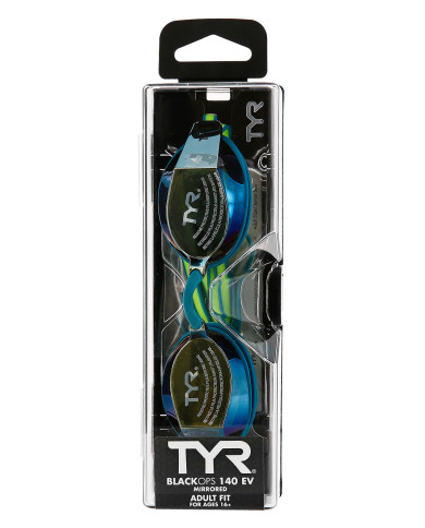 TYR Yüzücü Yarış Gözlüğü Blackops 140EV Mirror