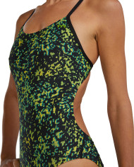 TYR Kadın Antrenman Mayosu Cutoutfit Ruis Limelight