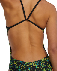 TYR Kadın Antrenman Mayosu Cutoutfit Ruis Limelight