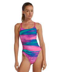 TYR Kadın Antrenman Mayosu Cutoutfit Diffusion Plasma