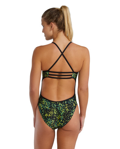 TYR Kadın Antrenman Mayosu Trinityfit Ruis Limelight