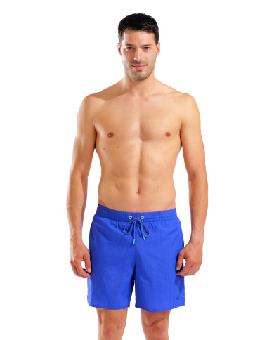 Arena Beach Boxer Solid Neon Mavi Erkek Yüzücü Şortu