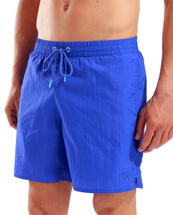 Arena Beach Boxer Solid Neon Mavi Erkek Yüzücü Şortu