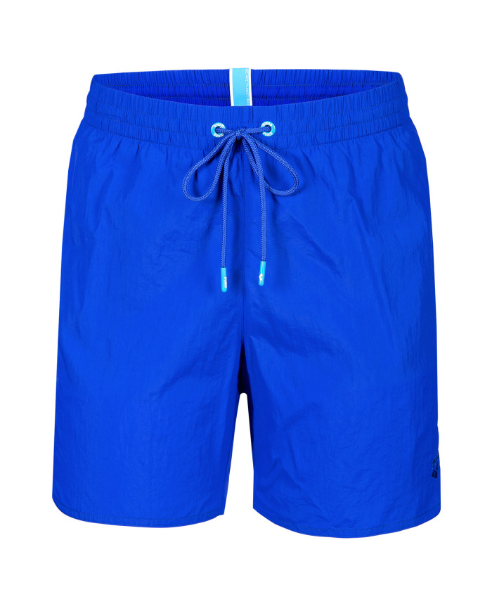 Arena Beach Boxer Solid Neon Mavi Erkek Yüzücü Şortu