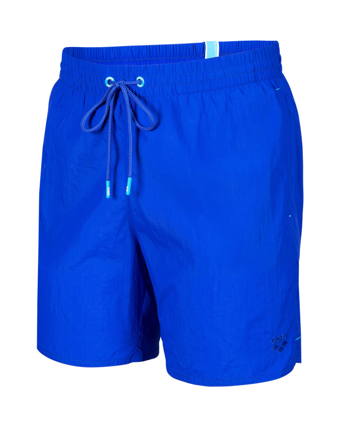 Arena Beach Boxer Solid Neon Mavi Erkek Yüzücü Şortu