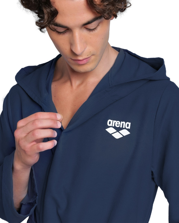 Arena Compact Microfiber Robe Unisex Lacivert Bornoz