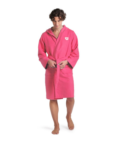 Arena Compact Microfiber Robe Unisex Pembe Bornoz