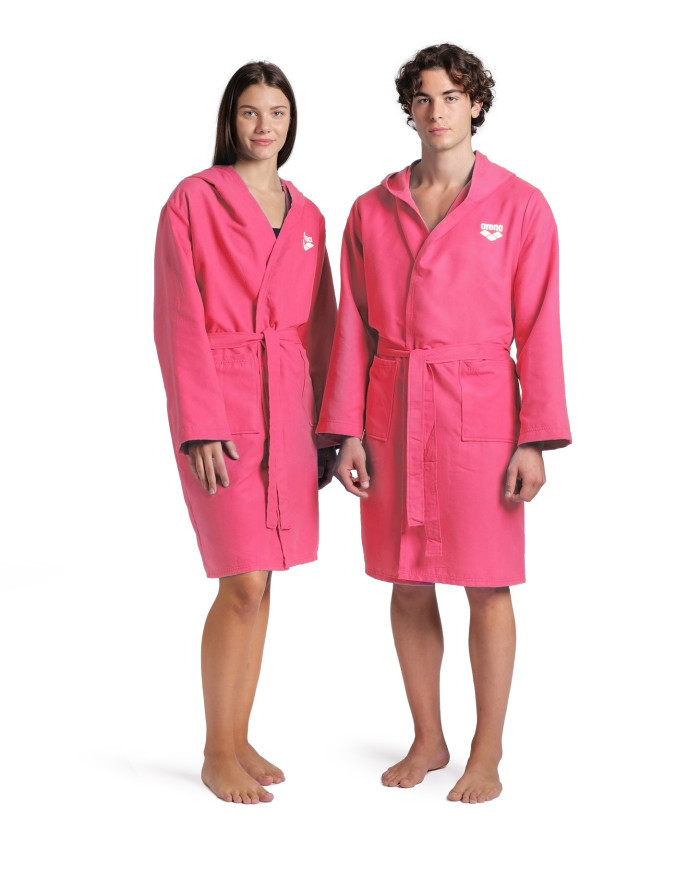 Arena Compact Microfiber Robe Unisex Pembe Bornoz