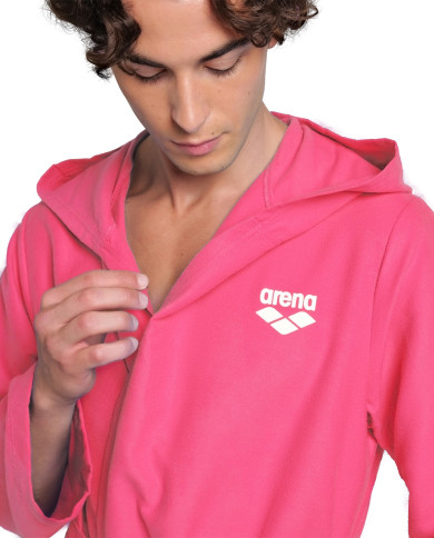 Arena Compact Microfiber Robe Unisex Pembe Bornoz