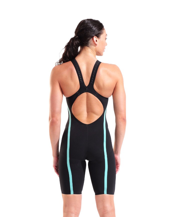 Arena Powerskin Air3 Open Back Siyah Kadın Yarış Mayosu