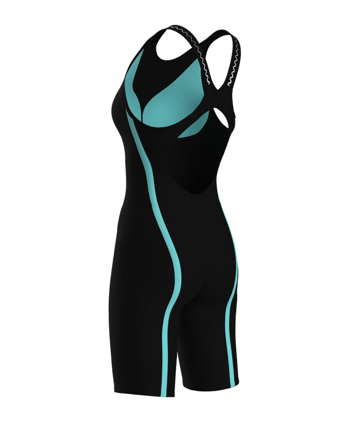 Arena Powerskin Air3 Open Back Siyah Kadın Yarış Mayosu