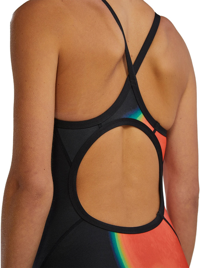 TYR Kadın Antrenman Mayosu Surge Durafast Elite Diamondfit Multi Warm